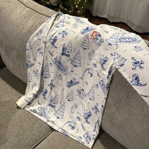 Kids bike holiday long sleeve shirt.